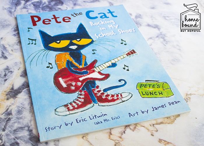 Back To School Book List- Pete The Cat Rocking In My School Shoes