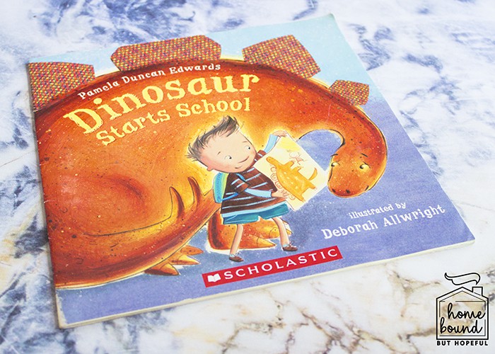 Back To School Book List- Dinosaur Starts School