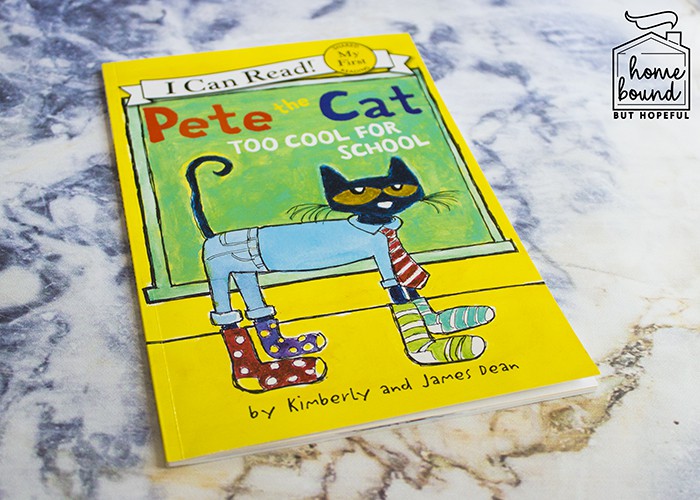 Back To School Book List- Pete The Cat Too Cool For School