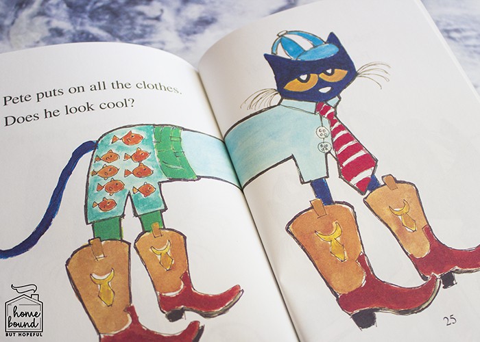Back To School Book List- Pete The Cat Too Cool For School