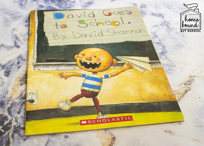 Back To School Book List- David Goes to School.