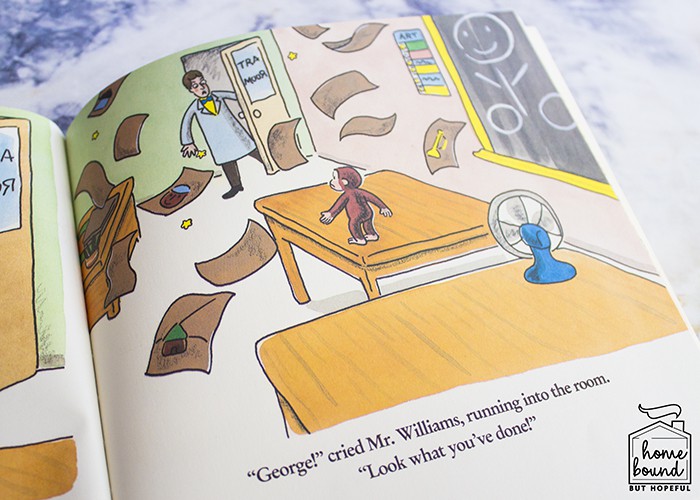 Back To School Book List- Curious George Goes To School