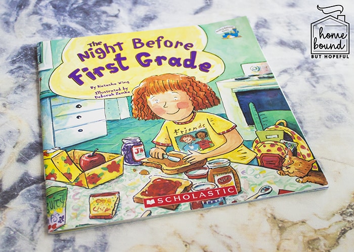 Back To School Book List- The Night Before First Grade