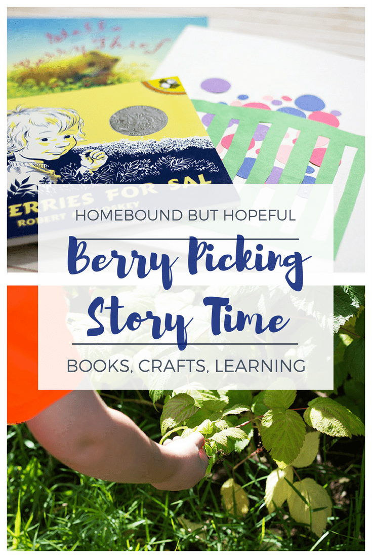 Berry Picking Story Time | Ideas for books, crafts, and learning activities to bring kid lit to life. | Blueberries for Sal - Simple Paper Berry Craft