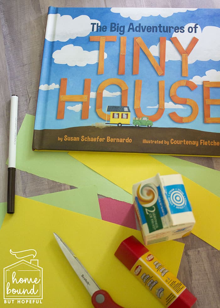 The Big Adventures of Tiny House Story Time- DrawingThe Big Adventures of Tiny House Story Time- Craft
