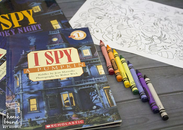 Halloween I Spy- Seek And Find Books And Printable