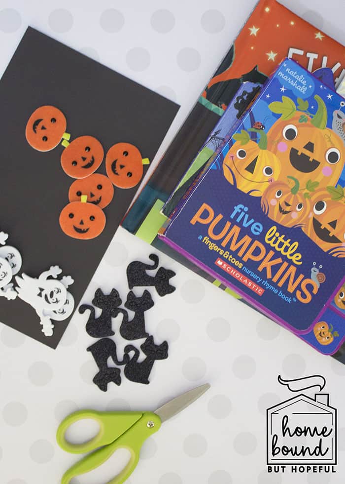 Halloween Counting Board Books- Magnetic Play DIY