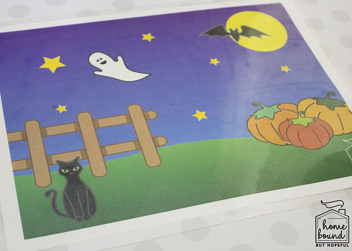 Halloween Counting Board Books- Magnetic Play DIY
