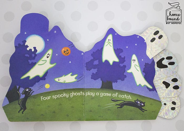 Halloween Counting Board Books- Five Spooky Ghosts