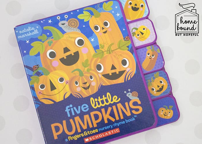 Halloween Counting Board Books- Five Little Pumpkins
