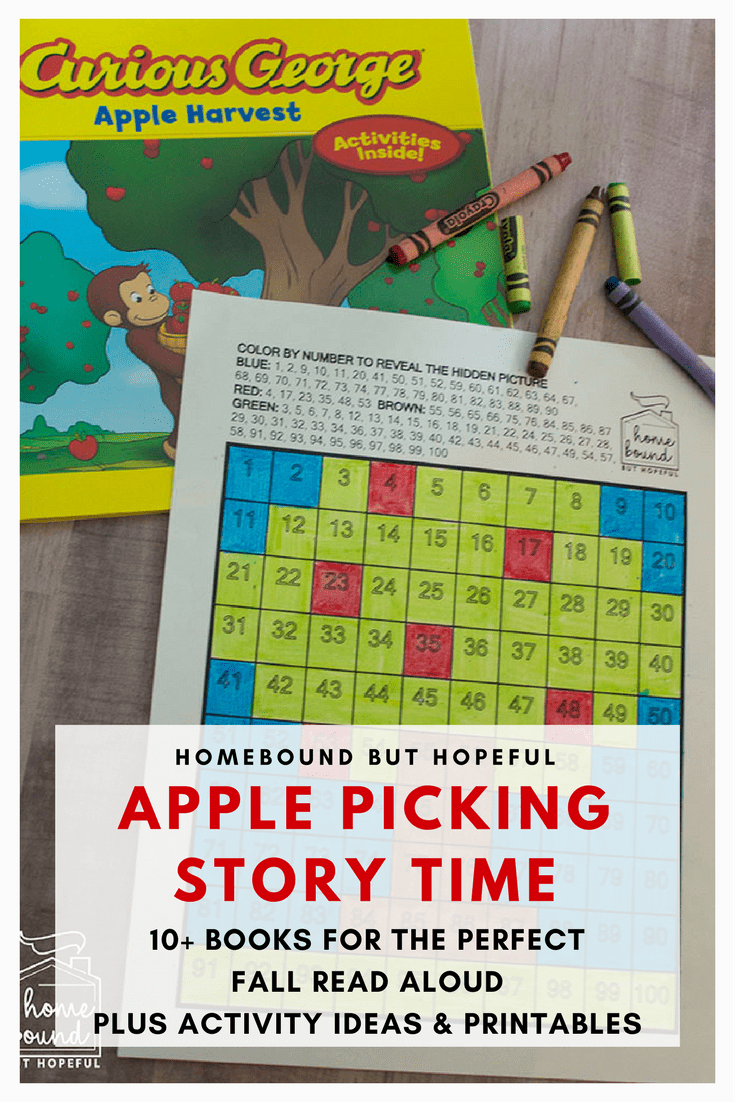 Looking for the perfect fall story time idea? Here's 10+ choices for apple picking read alouds, plus activity suggestions and printables to make learning fun! #readaloudrevival #readaloud #picturebooks #kidlit #storytime #readingextensions #beyondthebook