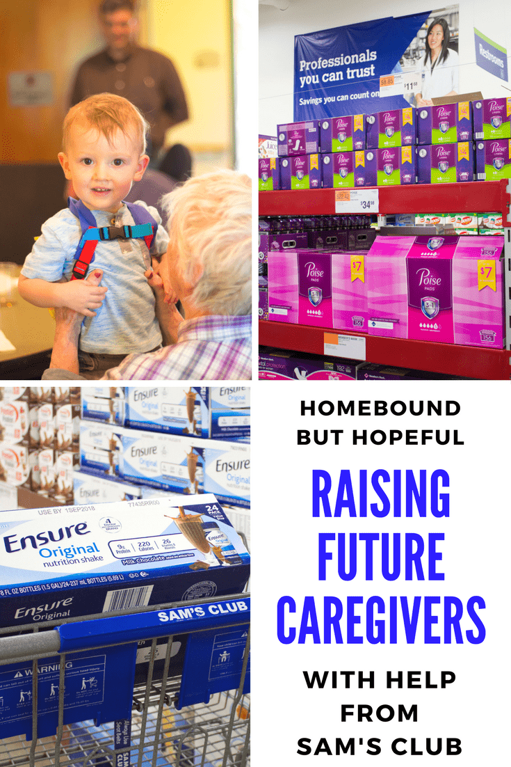 As my grandparents age and require more help, we're taking the opportunity to find ways to raise future caregivers. Find out how we're working towards that goal, and how Sam's Club is helping us maintain our sanity through out the process! #ad #FamilyCaregiving #motherhood #raisinggoodkids #caregivers #momsohard #parentinggoals