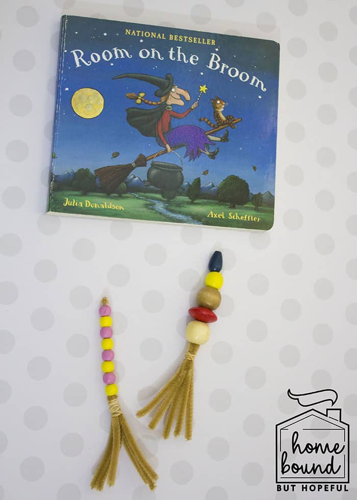 Room On The Broom Fine Motor Craft- Finished Project