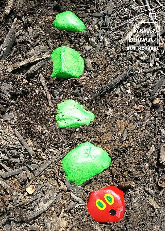 Rock Painting Story Time- Very Hungry Caterpillar