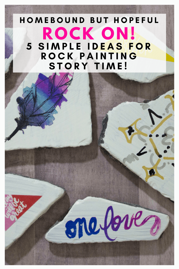 You and your kids need to try the rock painting trend that everyone is loving. Check out my picks for a rock painting story time, and my 5 simple methods for creative and easy rock decorating. #ad #rockpainting #storytime #beyondthebook #kidscrafts