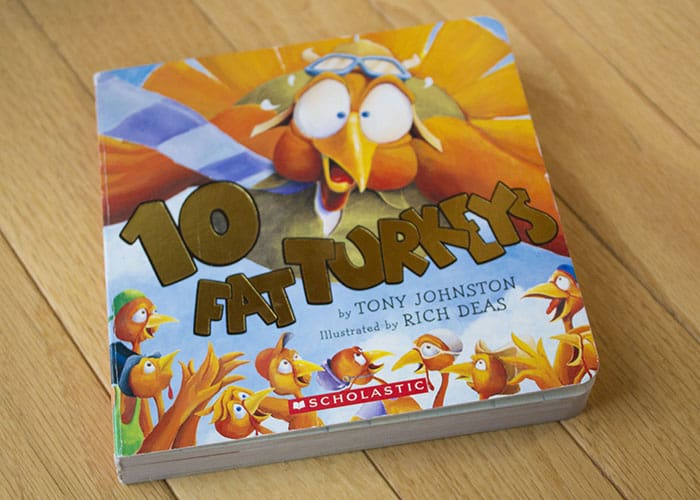 THANKSGIVING STORY TIME TEN FAT TURKEYS BOOK