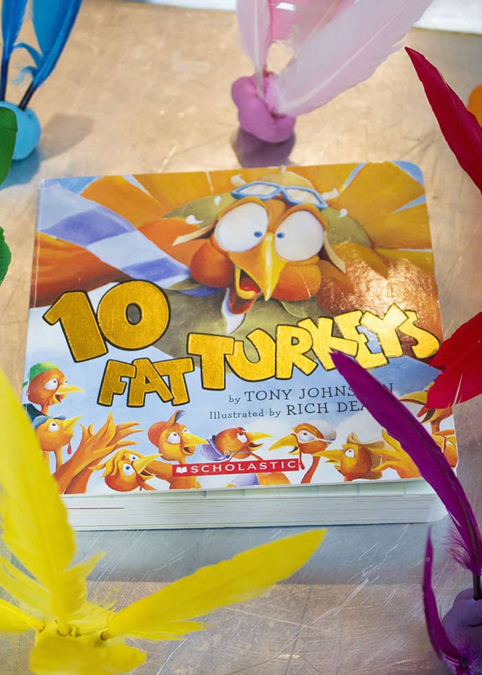 THANKSGIVING STORY TIME TEN FAT TURKEYS SIMPLE ACTIVITY