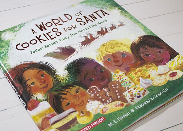A WORLD OF COOKIES FOR SANTA BOOK