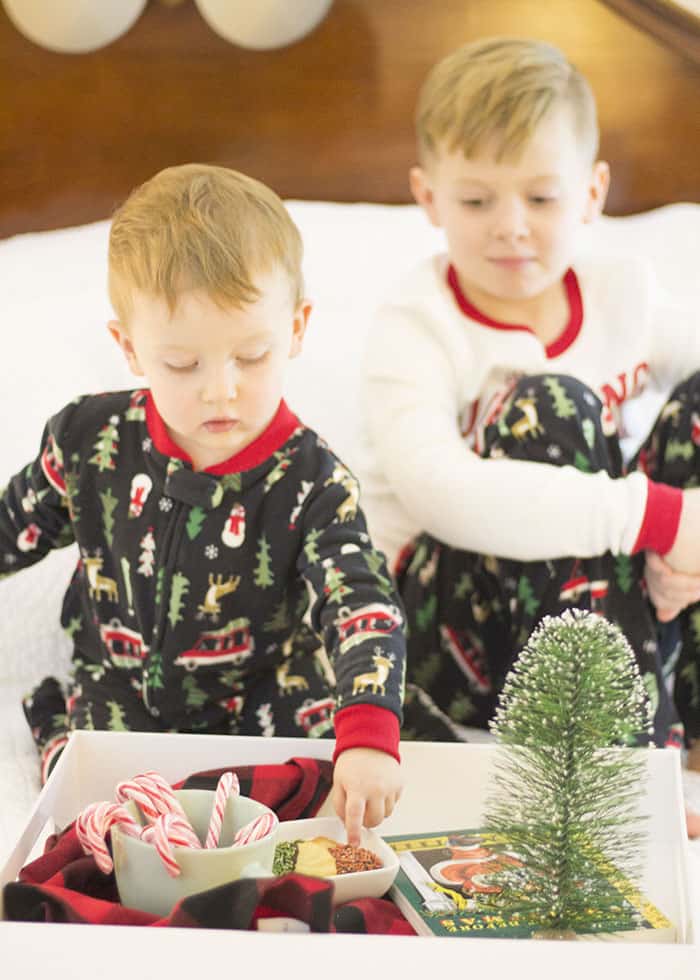 Christmas Eve Traditions- New Christmas Pajamas from Carters