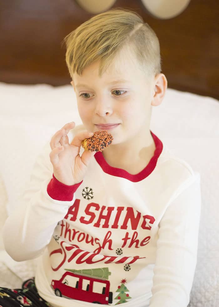 Christmas Eve Traditions- New Christmas Pajamas from Carters