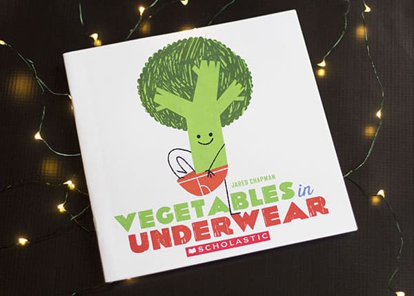 10 Kids Books To Give At Christmas- Vegetables in Underwear