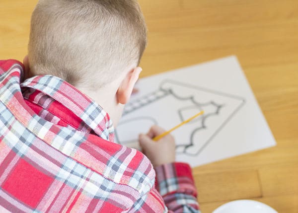 Gingerbread Story Time- Magic Painting Activity