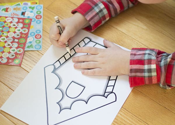 Gingerbread Story Time- Magic Painting Activity