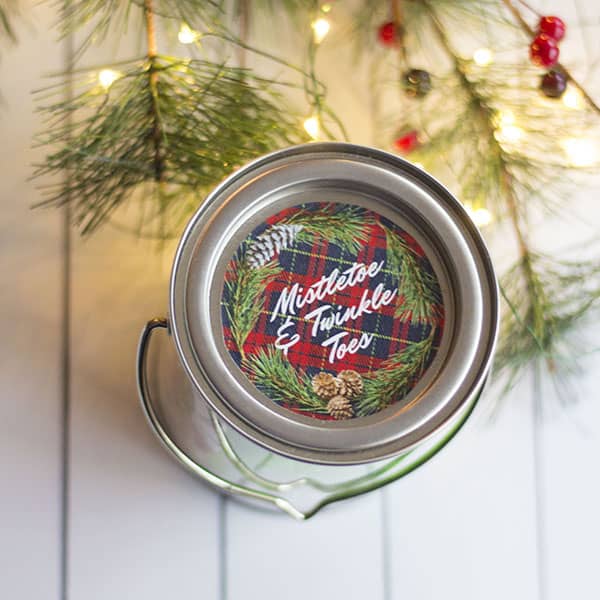 DIY Holiday Gift Baskets- Mistletoe & Twinkle Toes Pedicure