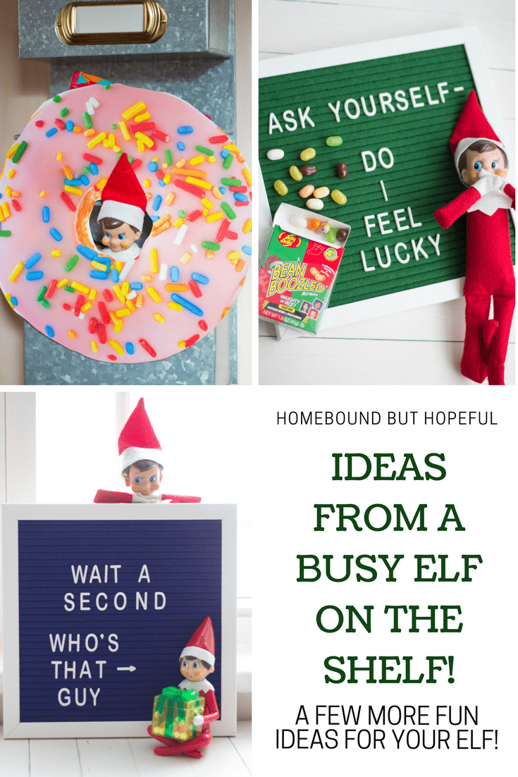 It's not quite Christmas yet, which means your Elf On The Shelf needs to keep moving! Check out some more fun ideas from our elf, Pizza! #elfontheshelf #Christmasmagic #Christmascountdown