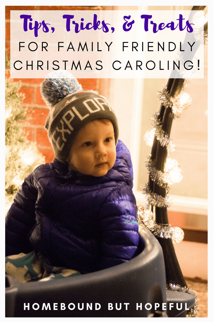 If you've ever been Christmas caroling before, you know that going with young kids can sometimes be tricky. Check out my tips, tricks, and treats to make Christmas caroling more family friendly! #ad #DairyPure #SimplyMadeMemories #ChristmasCaroling #ChristmasTraditions @garelickfarms