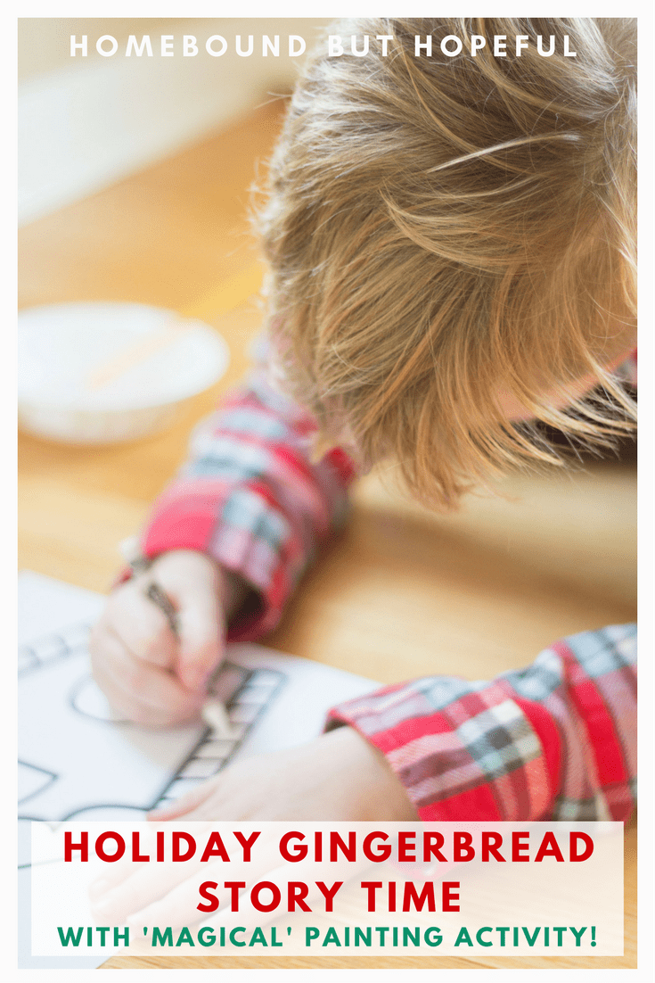 Run, run, fast as you can! You'll want to catch this fun gingerbead man story time! Check out my book suggestions for festive holiday read alouds, and grab the free printables for a magic painting activity! #gingerbread #gingerbreadman #gingerbreadhouse #storytime #beyondthebook #readaloud #christmascrafts