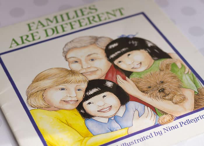 Families Are Different Book