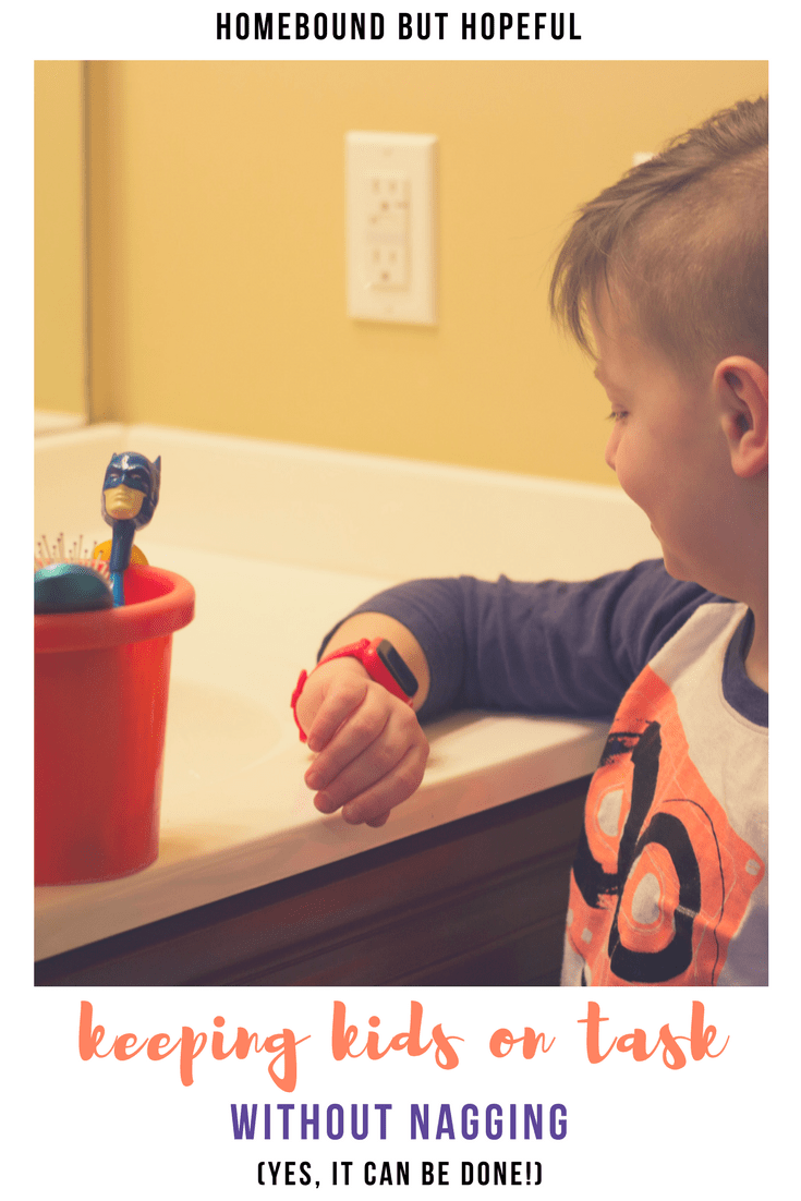 Helping to keep kids on task is a constant struggle! Check out the ways we're working on it at our house. You won't want to miss our newest high-tech solution, the Octopus Watch! #ad #momlife #parentinghacks #techforkids #octopuswatch