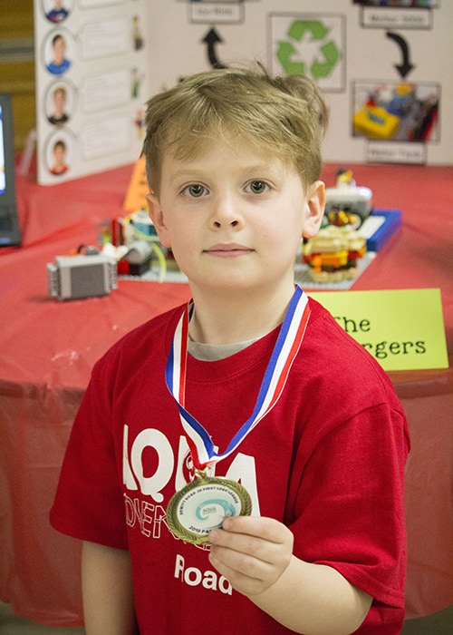 First Lego League Jr medal