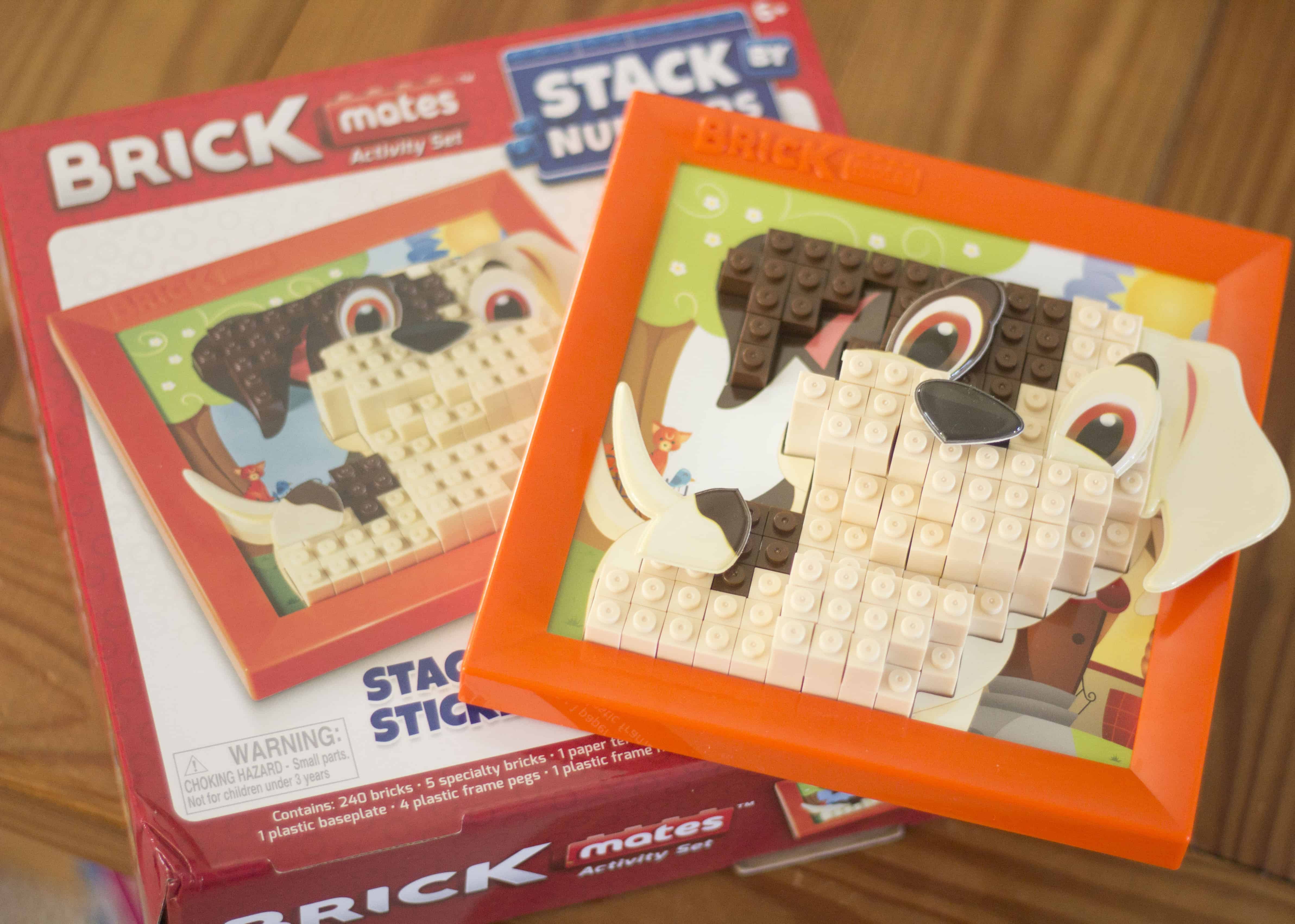 BRICK MATES STACK BY NUMBERS PUPPY