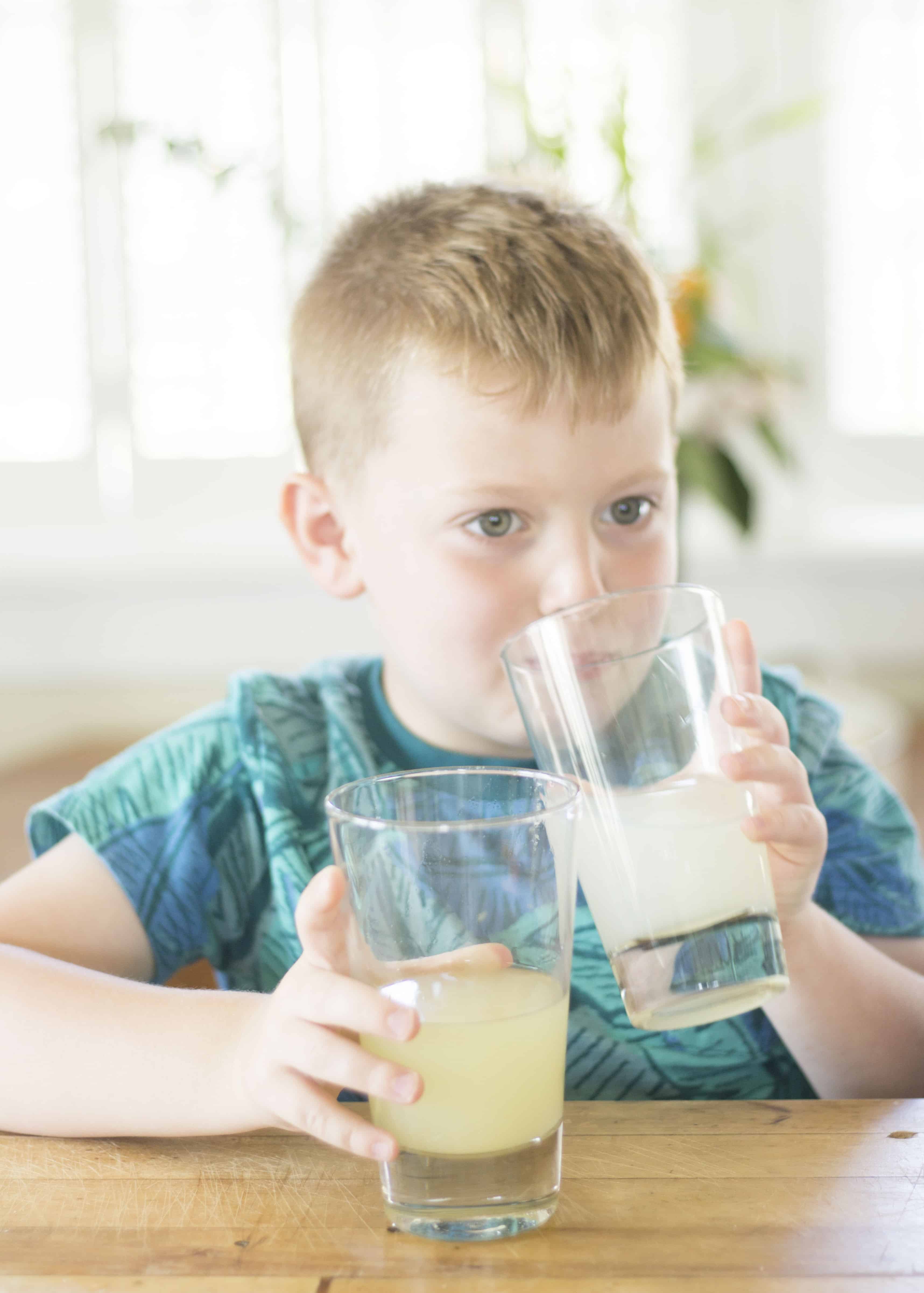 CARBONATED LEMONADE EXPERIMENT