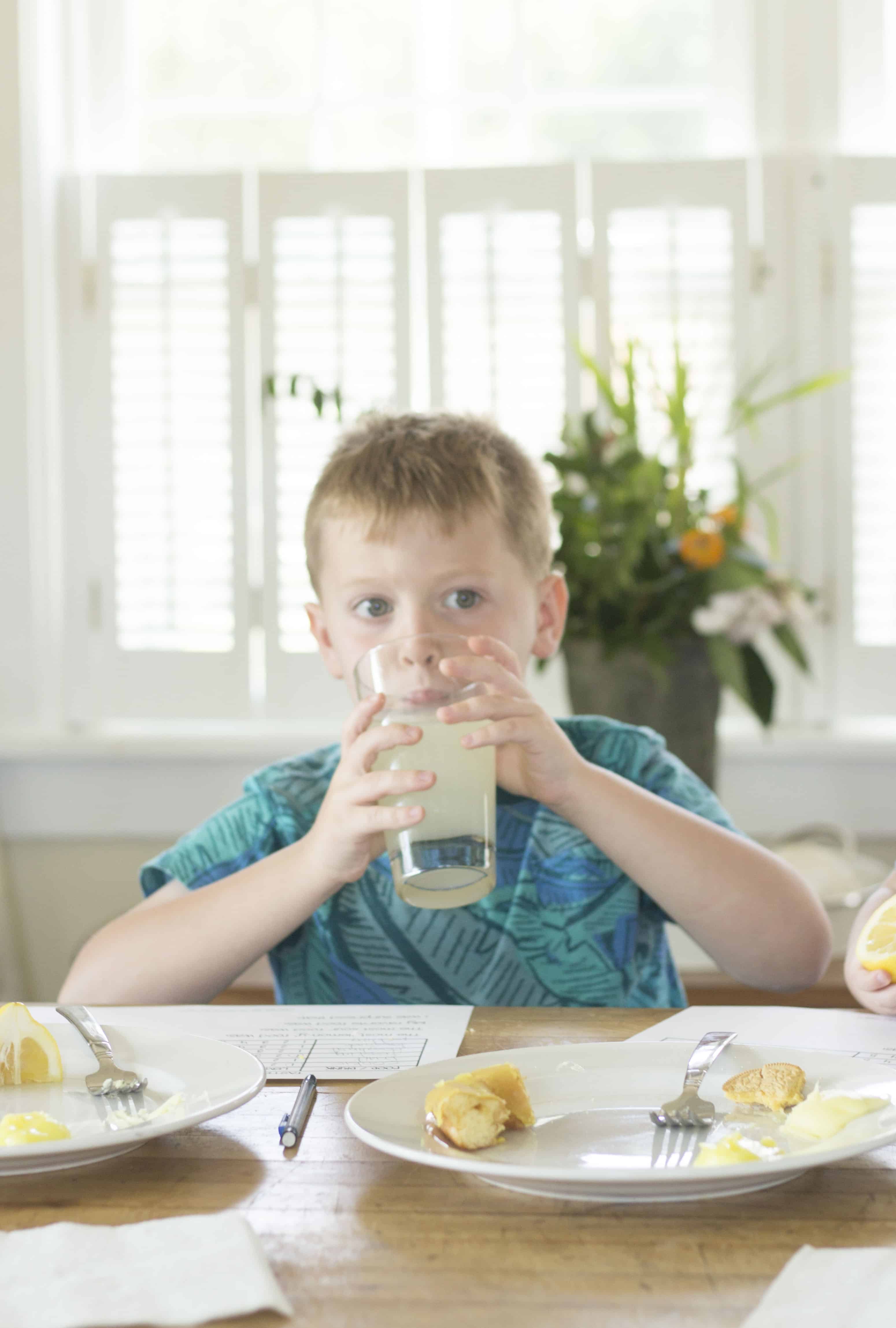 TASTE TESTING LEMONADE