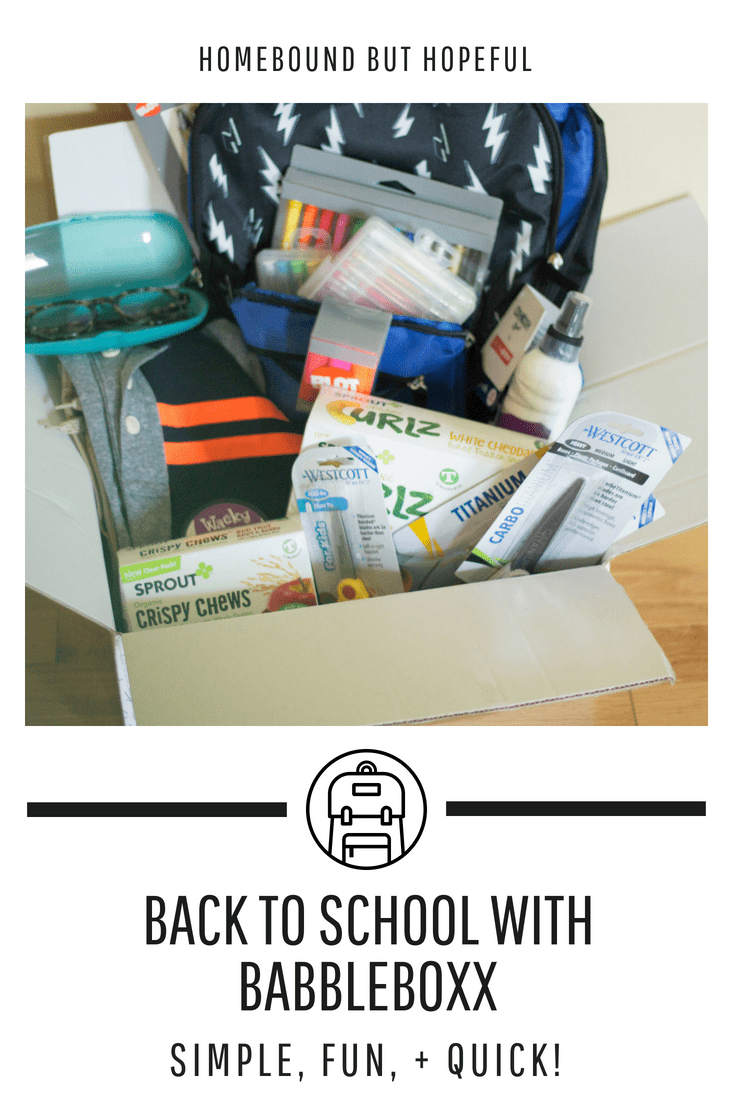 We're thrilled to be heading back to school with BabbleBoxx! Check out how simple, easy, and fun all the included brands made our fall prep! #SchoolBBoxx #ad @SnipItsSalons #babbleboxx #backtoschool