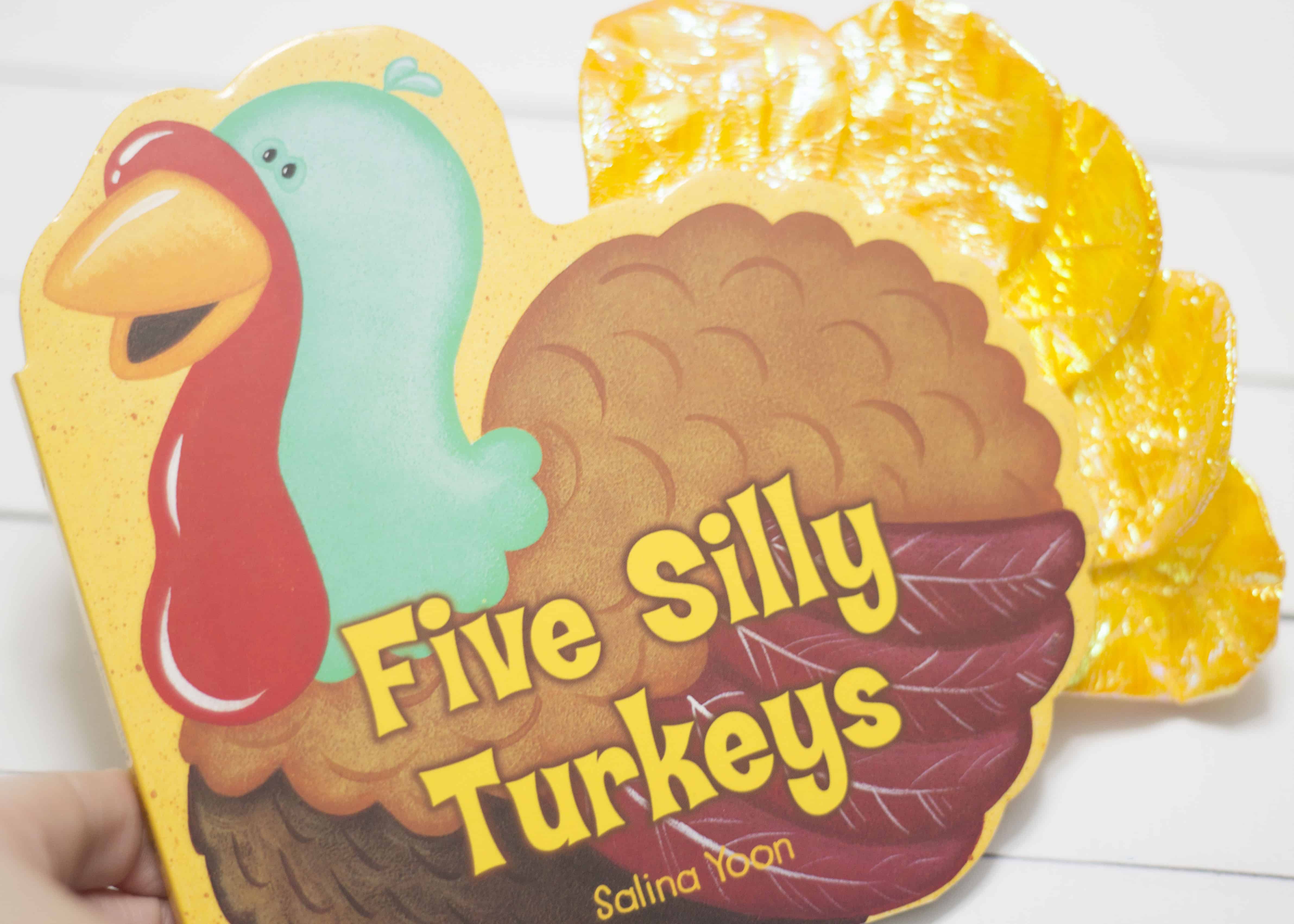 FIVE SILLY TURKEYS BOARD BOOK