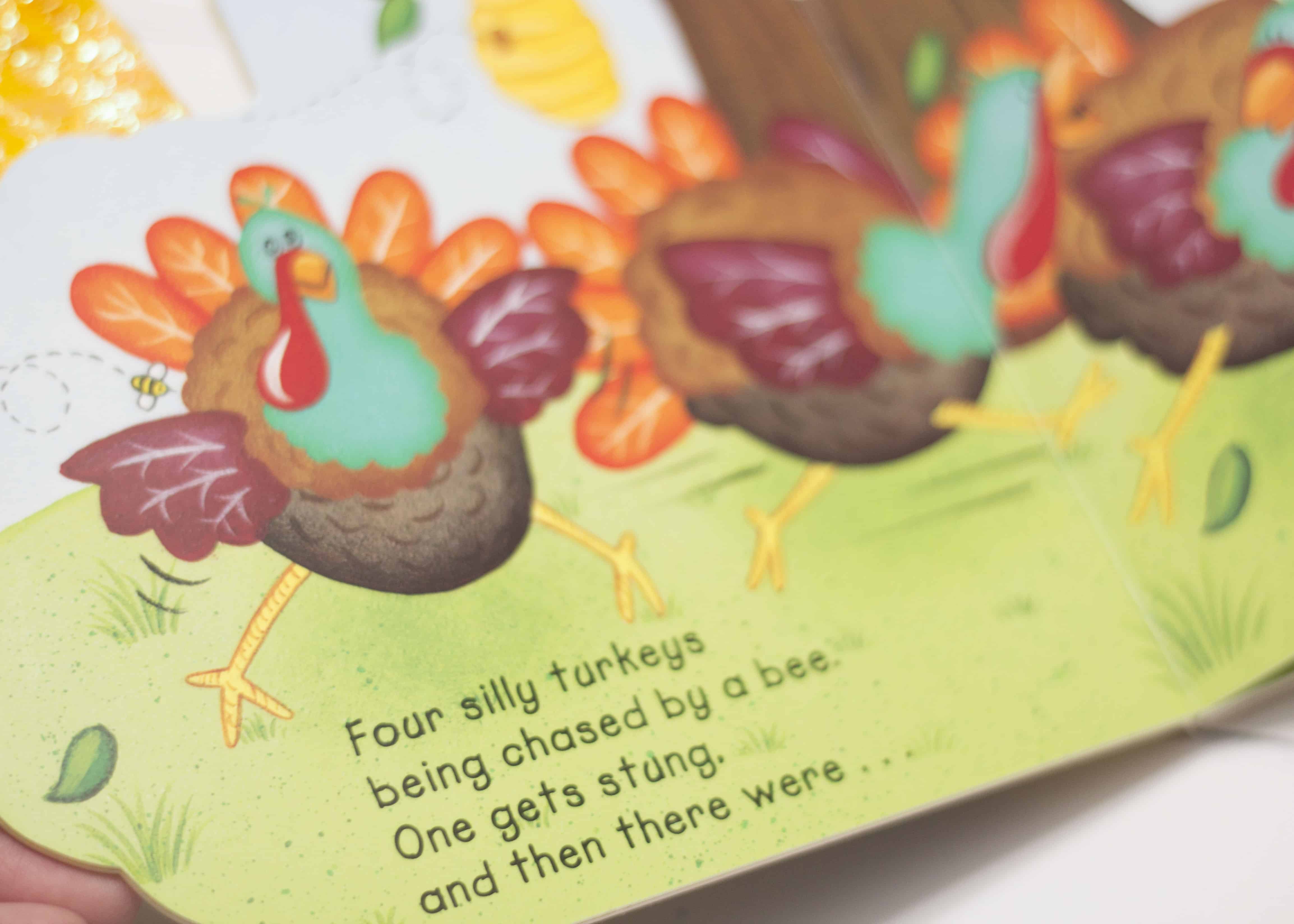 5 SILLY TURKEYS BOARD BOOK