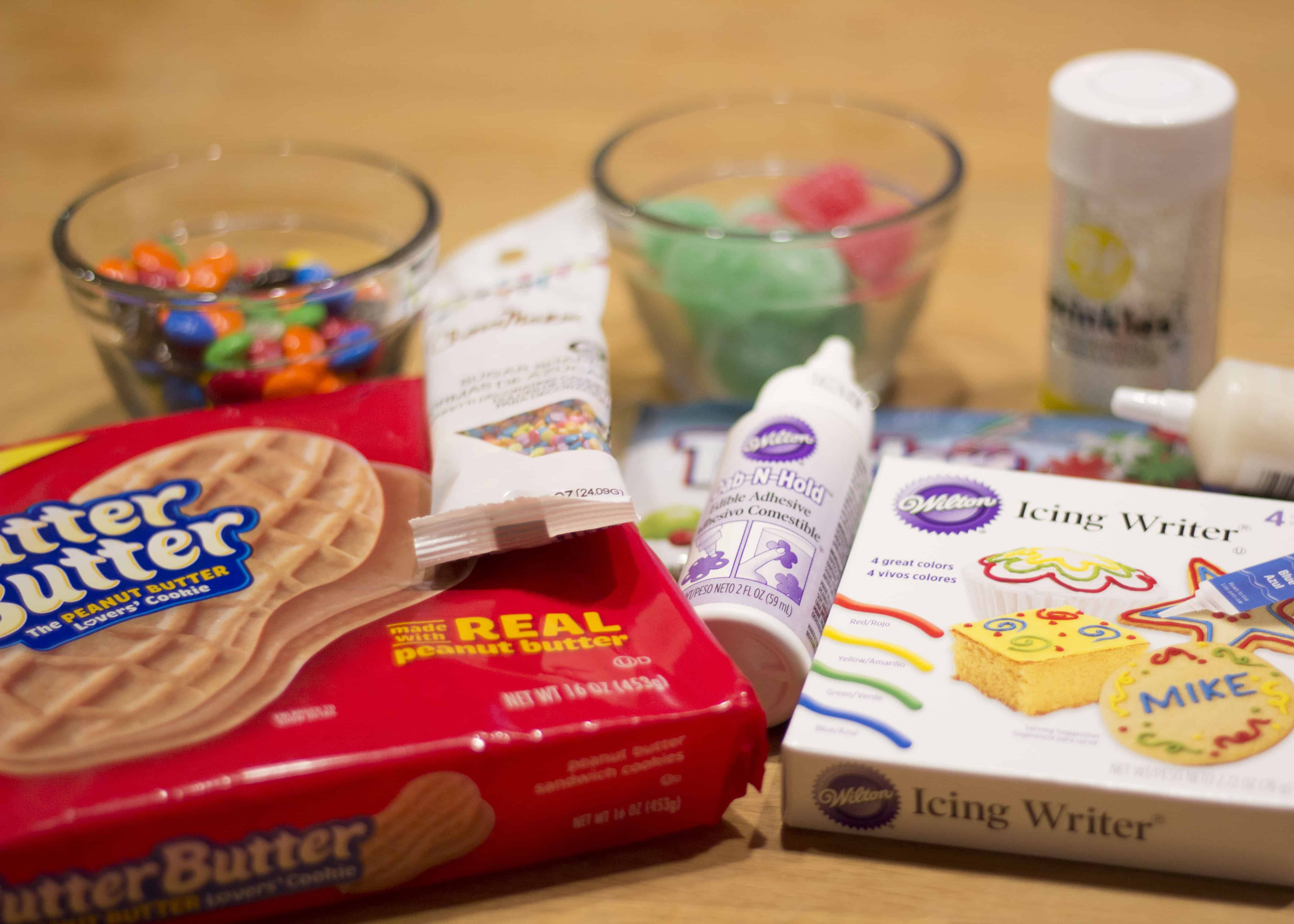 Peanut Cookie Decorating Supplies