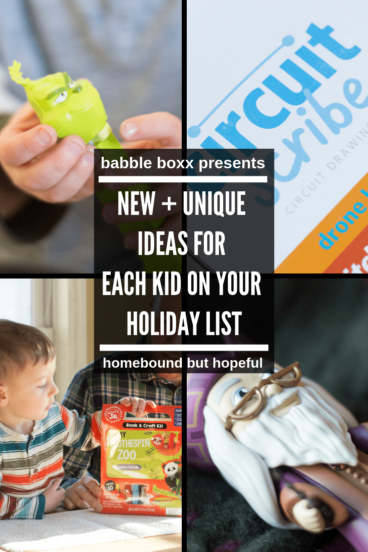 If you've still got some holiday shopping to do, you won't want to miss this awesome assortment of fun and unique gift ideas for every kiddo on your list! #ad #KidsGiftsBboxx #ChristmasShopping #ChristmasGifts #ChristmasList #HolidayWishList #Christmas2018 #giftsforkids