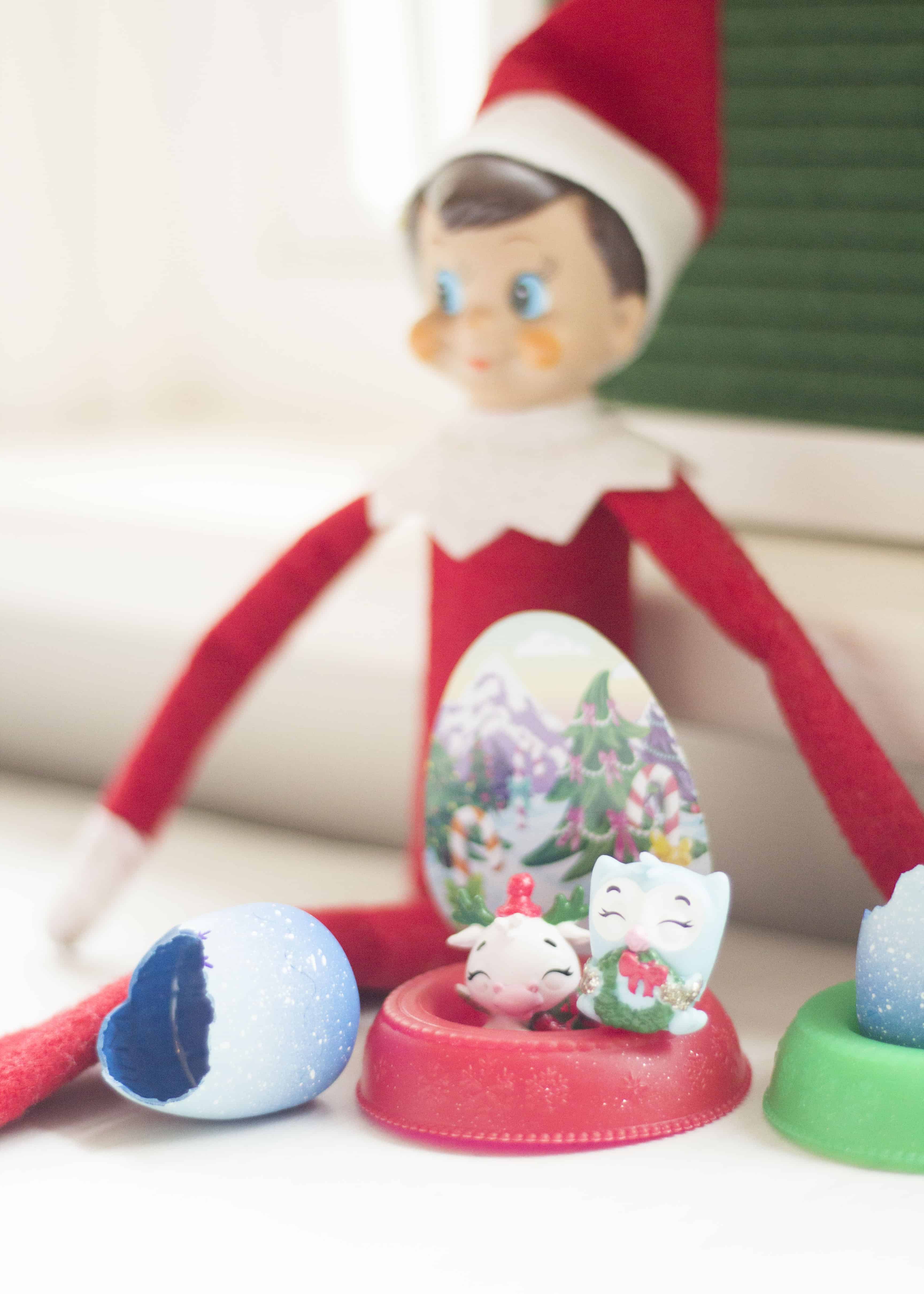 elf on the shelf mini hatchimal