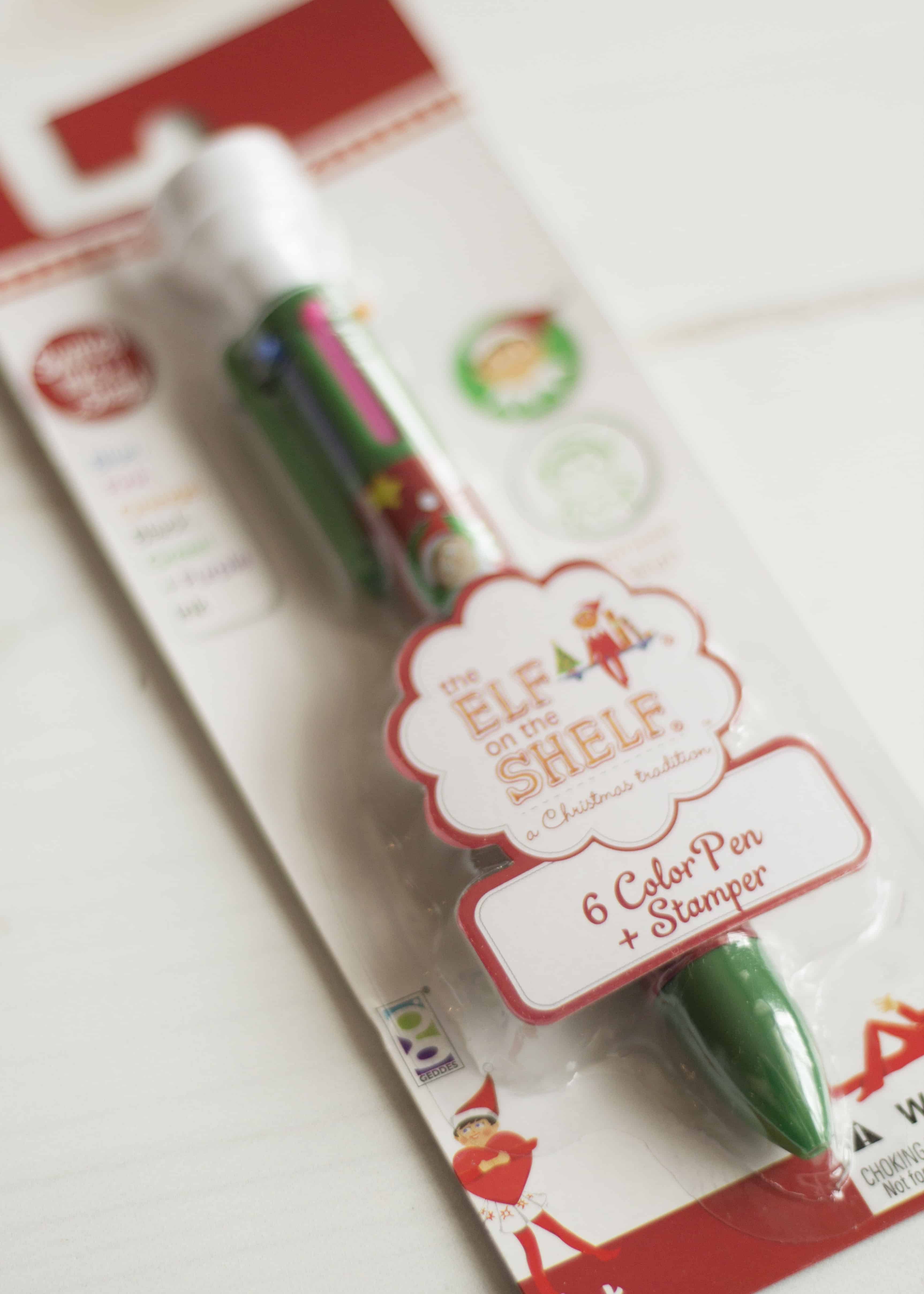 elf on the shelf pen