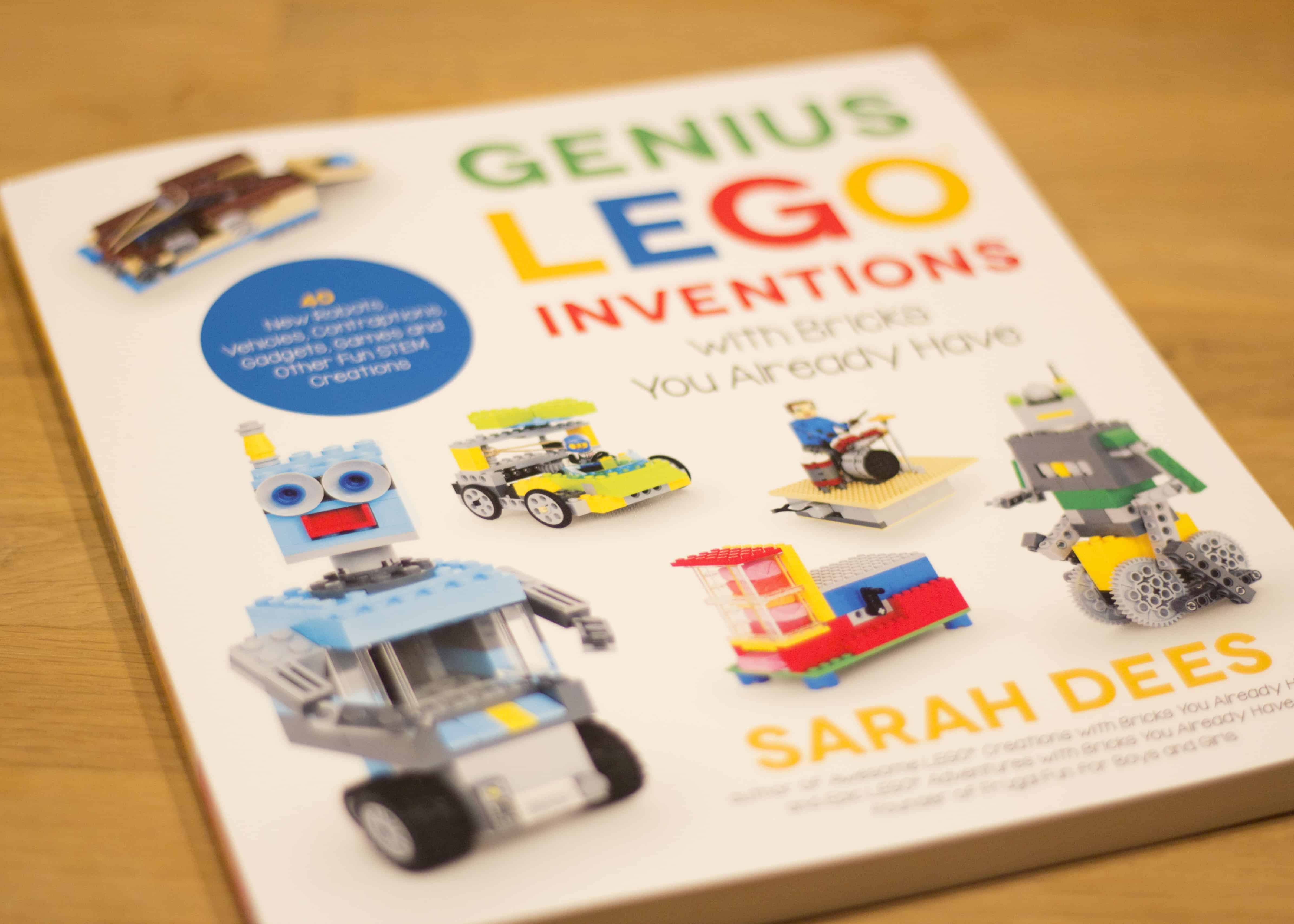 genius lego inventions book