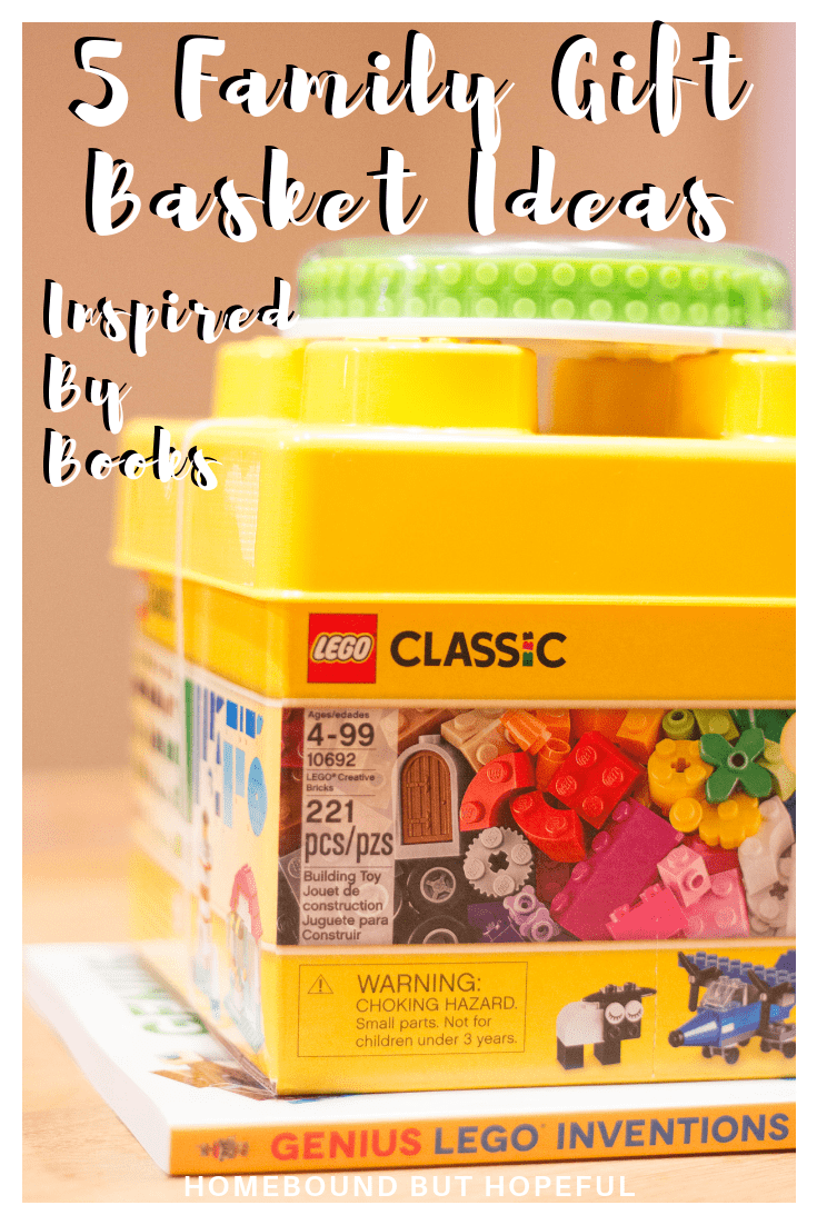 I love gifts that inspire my kids to read together, as well as explore, create, and play together. Check out 5 family gift baskets we're giving this holiday season, that have all been inspired by books. They're fun to assemble, and provide hours of play beyond just sharing a book together. #beyondthebook #readaloud #ad #legos #giftideas #kidsgifts