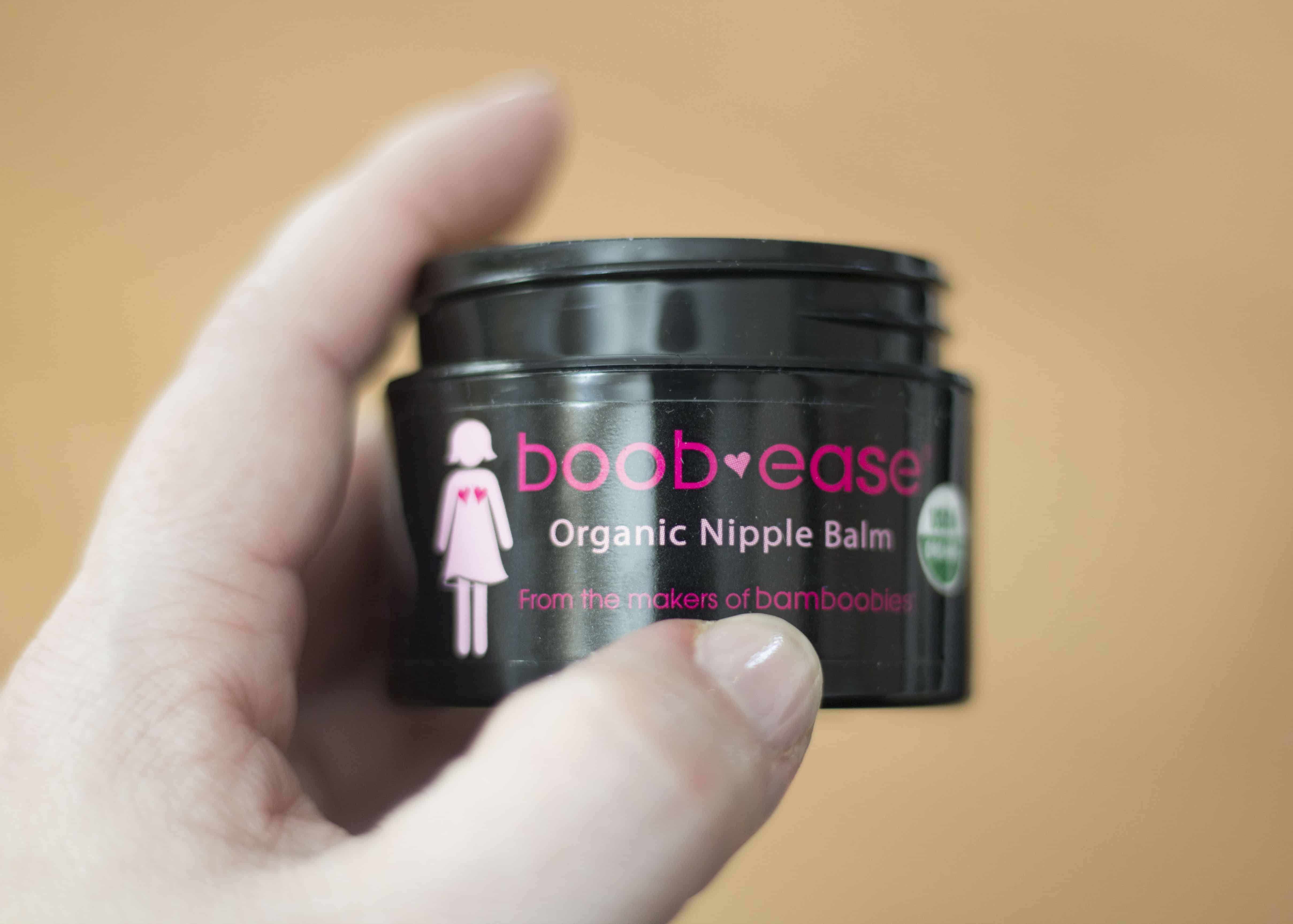 boobease organic nipple balm