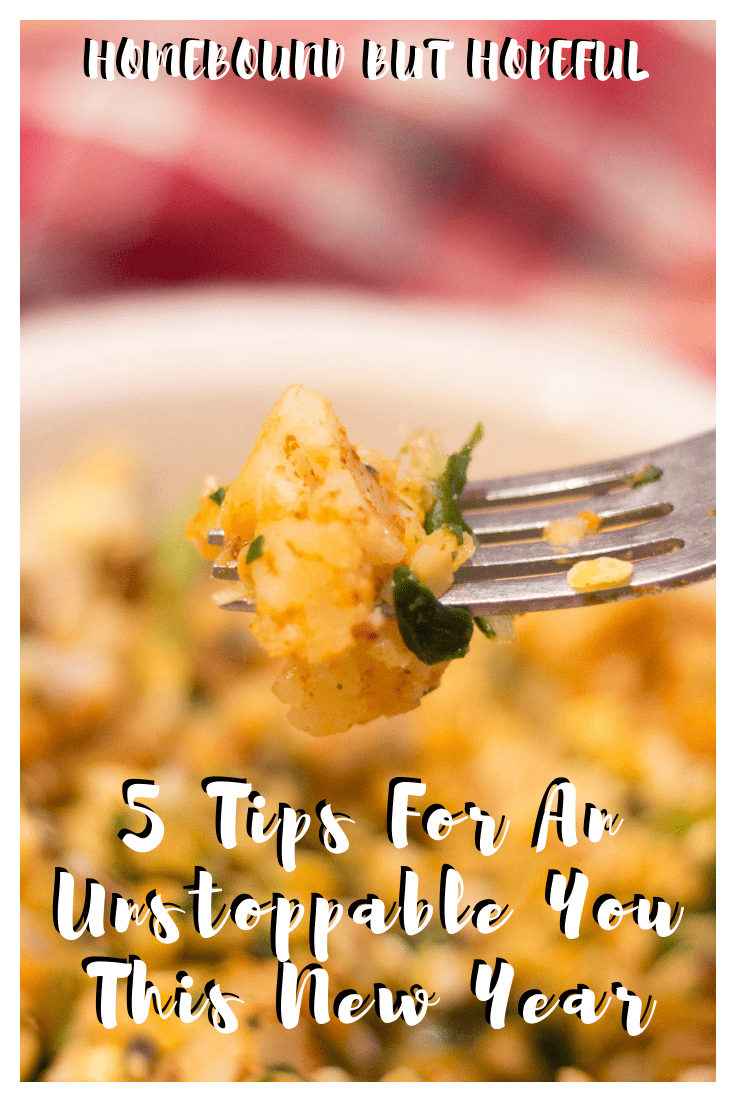 The new year is here, and that means many of us are trying to make changes. Check out my simple, easy-to-implement tips that will help you feel more unstoppable in 2019 and beyond. #ad #feelunstoppabowl #happynewyear #newyearnewyou #newyearnewme #newyearresolutions