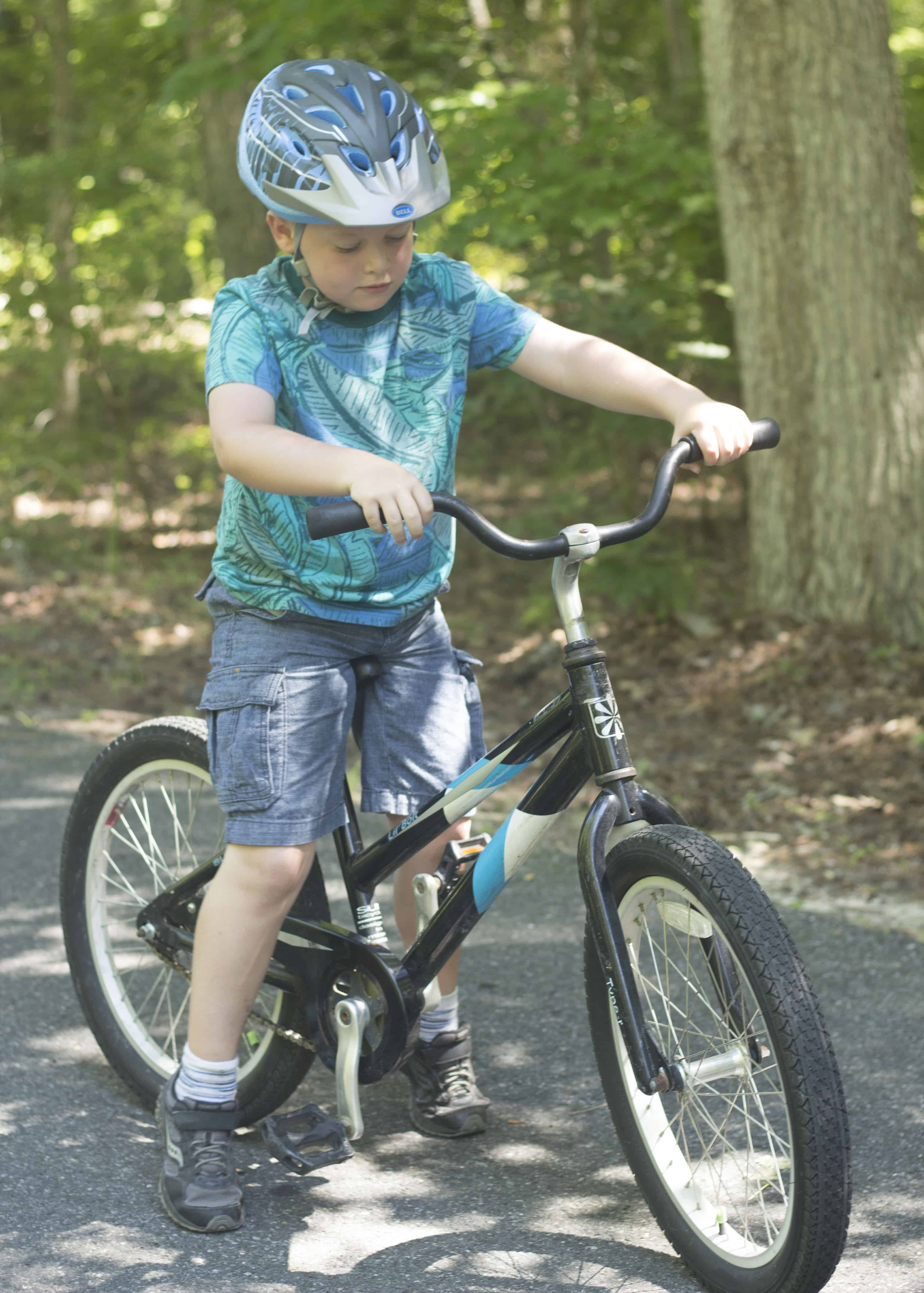 BOY ON BIKE