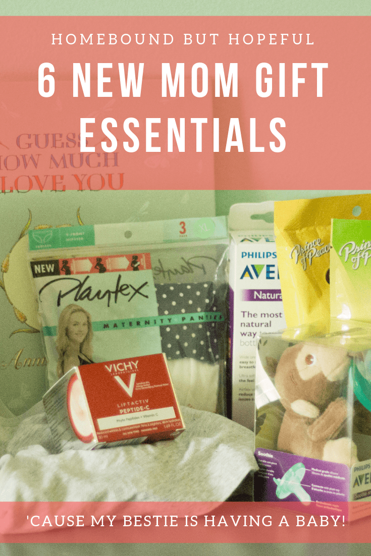 In a few short months, my very best friend is having her second baby and I could NOT be more excited about it! It's been fun gathering all the new mom gift essentials I want to share with her. Be sure to check out the six I chose, and let me know if I missed anything crucial! #ad #NewMomBBoxx @vichy_usa #vichylover #purepeptidepower #vichyusa #newmommusthave #giftsformoms #giftsfornewmoms